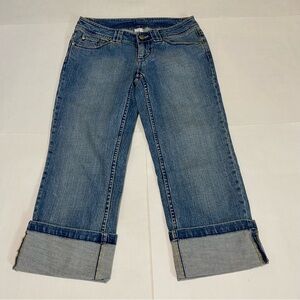 ellemenno Blue Cropped Women's Jeans